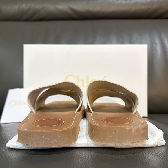 CHLOE WOODY SANDALS - Picture 8 of 11